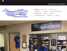 Tablet Screenshot of committedtohealth.us